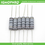 10pcs 5W 탄소 필름 저항기 5% 1R  1M 2.2R 10R 22R 47R 51R 100R 150R 470R 1K 4.7K 10K 47K 1 2.2 10 22 47 51 : 온세상14