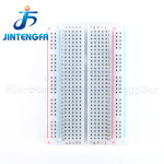 400 타이 포인트 솔더리스 PCB 브레드보드 미니 범용 테스트 프로토보드 DIY 빵 보드 버스 테스트 회로 기판 8.5x5.5cm 5 개 : 온세상14