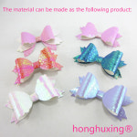 홀로그램원단 A4 시트 30x21cm 무지개 빛깔의 홀로그램 뱀 인조 합성 PU 패브릭 가죽 헤어 리본 DIY 공예 장식 H0245 - 1... 