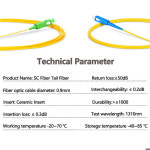 SC APC 광섬유 피그테일 심플렉스 0.9mm 단일 모드 단일 코어 SC UPC 광섬유 피그테일 1.5m 20 개 50/100 개 : 온세상15