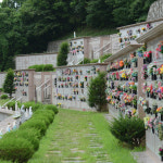 용인천주교 봉안담추모공원 야외사진 세라믹포토 가족묘 납골당 추모사진 : 마리핸즈