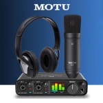 [MOTU] 모투  M2 / 엠투 스튜디오 패키지 오디오인터페이스 헤드폰 마이크 오인페 패키지 : 엘디시스템