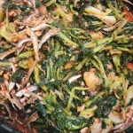 국내산 무청 시래기조림 된장 나물 밥도둑 겨울 별미 집밥 밑반찬 1kg 2kg : 김치에 반하다