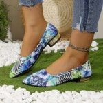 슬립온 데일리 포인트 펌프스 패션 컬러 퀄리티 하이힐 하이 매칭 16-2 37 : NUU1