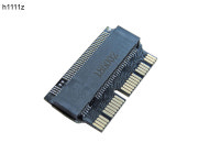 Pcie m2 어댑터 SSD M2 NVMe 및 AHCI M.2 NGFF PCIE 후반 20 3 4 5 7 MacBook Air A 398 465 466 : 원엠엘티로지스