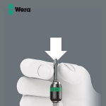 베라 838 RA-R M 비트 홀딩 라쳇 스크류 드라이버 핸들 퀵릴리즈척 6.35mm 051493 WERA : 대한공구