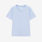 베이직하우스 2SET 여성 브이넥 스판 슬림핏 반팔 티셔츠 : BASIC HOUSE