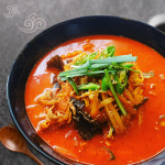 [봄짬뽕] 중식 짬뽕 & 백짬뽕 밀키트 650g 2팩 : 봄짬뽕