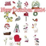 DIY 스크랩북 카드 앨범 공예 템플릿 장식용 금속 절단 다이, 크리스마스 2024 벙어리 장갑, 거위 새 스노글로브 배 : 더리빙마스터