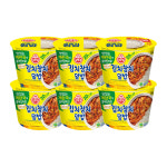 오뚜기 컵밥 김치참치덮밥+즉석 계란국 315g, 6개 : 오뚜기mall