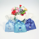 복주머니 전통 모시 튤립 방울 어린이집 선물포장 설날 명절 새뱃돈 새해 선물 소 : 김씨상방