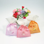 복주머니 전통 모시 튤립 방울 어린이집 선물포장 설날 명절 새뱃돈 새해 선물 소 : 김씨상방