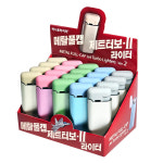 메탈풀캡 제트 터보2 라이터(1Box 20개)-gs cu편의점(무광) : 프라임기프트