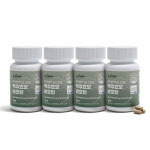퓨어바이오 모모 맥주효모 비오틴 500mg 120정, 4개 : 퓨어바이오 purebio