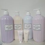 반디 플라워비타 핸드크림 바디로션 겸용 1000ml+20미리핸드크림2개 : 호뷰티