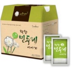 토종 하얀 민들레즙 간에좋은 엑기스 80ml 30포 : cosmandy