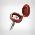 나사 피스 캡 커버 가리개 덮개 볼트 구멍 자국 마개 가림 장식 10P (A0339) : 꼬슈 COSSU