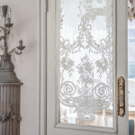 자수 키친커튼 쟈뎅 화이트, 인테리어 주방창 미니바란스 가리개 커튼 (사이즈 택1) : 메종드파리