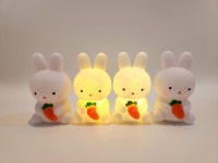 어린이집 영어 유치원 학원 어린이날 단체 선물 토끼 무드등 조명 수면등 취침등 간식 구디백 : 아이러브구디