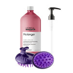 로레알 샴푸 세리 엑스퍼트 프로롱거, 1500ml 펌프포함 대용량 미용실 샴푸 샴프 : 솜씨헤어샵