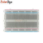 포인트 PCB 102 MB 400 홀 테스트 무납땜 보드 브레드보드 MB102 830 400Points-White : 얼이즈