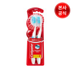 콜게이트 360 옵틱 화이트 칫솔 2개입 1개 : 콜게이트코리아