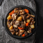 [N배송]소갈비찜 500g 간편식 la갈비 1인분 명절 음식 맛있는 술안주 밥반찬 : 찬스푸드클럽