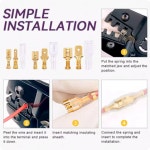 압착 단자 터미널 전선 케이블 와이어 연결 커넥터 암수 세트 315pcs (A0356) : 꼬슈 COSSU