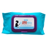 세균 끝판왕 구연산 행주 데일리 위생 세정 물티슈 티슈 80p 10개 : 부유마트