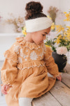 루이스미샤 키즈 오가닉 원피스 DRESS ILLI GRI-W22-S0035 : Beaumonde