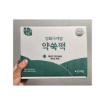 쫀득담백 강화약쑥 쑥인절미 12개세트 떡선물세트 쑥떡 : 늘품장터