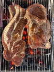 부강식품 양념돼지갈비 1.5kg 숯불바베큐 캠핑용 5인분 간편 조리 갈비 : 키친글로우