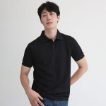 기능성 냉감티셔츠 쿨론 카라티 단체 쿨티 피케 골프 반팔 작업복 무지 블랙, L : 멋지군