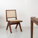 마켓비 소로홈 원목의자 BDC38 라탄 인테리어 디자인 카페 우드 체어 : 신연찬서
