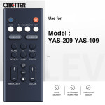 야마하 사운드바 스피커용 ABS 내구성 YAS-209 YAS-109 리모컨, ATS-1090 ATS-2090 : 대성코리아06