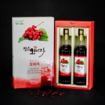 장수 오미자 엑기스 청 750ml 2개입 : 청정장수오미자영농조합법인