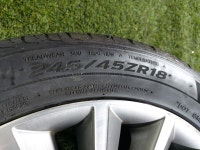 245/45ZR18 현대 에쿠스VI 18인치 휠 타이어 1대분 : 알비오토 대소원점