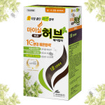 현대약품 마이실 빠른허브 헤어칼라 1호 진한흑색 : 소다팡팡