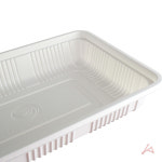 친환경 일회용 도시락 용기 5P 1회용 초밥 김밥 포장 과일 배달 플라스틱 덮밥 컵밥 : 집이 산다