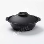한식 미니화로 1인용 냄비 소형스토브 바베큐 빈티지 B.미니 냄비 + 스토브 + 나무 매트 : 트윈베이글
