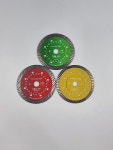 타일날 효성 그라인더날 타일용 100mm 빨강색 : 씨앤공구
