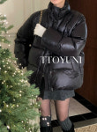 (원가이하SALE/당일) 포레스트 FOREST 퍼피 하프 패딩 아우터 숏 떠유니 : ttoyuni