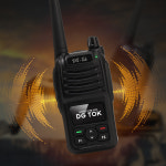 DGTOK DG-X400 PLUS 고성능 프리미엄 디지털 업무용 무전기 건설 산업 현장 : 에스아이지통신