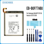 삼성 호환 갤럭시 호환 S10 5G 버전 SM-G977 SM-G977B/T G977U G977N G9770 용 대용량 배터리 EB-BG977ABU, 100 + 도구 : 대성코리아06