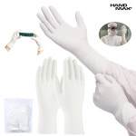 handmax 크린룸 니트릴장갑 Class1000 백색 300mm(100매입) 클린룸장갑 : 성도엘엔티