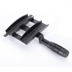 소 가축 브러시 빗질 축사 농장 마사지 등긁개 긁개 그루밍 바디 스크래처 : 몽데마르