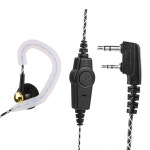 HB-70 K 타입 탈착식 인터폰 헤드폰 Baofeng UV-5R PPT 마이크 포함 2 핀 : 옴니비즈6