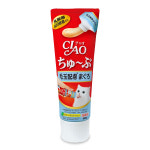 이나바 챠오츄브 츄르 고양이간식 헤어볼 참치, 80g, 1개 : 우다다냥이