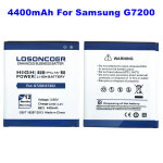 LOSONCOER 삼성 호환 갤럭시 호환 Grand3 G7200 G7202 G7208V G7209 그랜드 맥스 EB-BG720CBC 배터리, 4400mAh : 대성코리아06