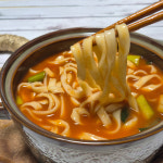 공주 얼큰이 칼국수 세트 ( 생면 10개 + 소스 10개 ) / 생면 개별포장 : 슈퍼맘푸드 스토어